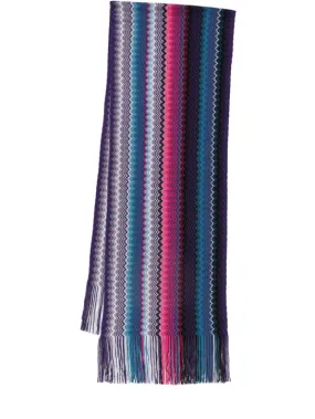 Missoni   Fringed wool scarf 