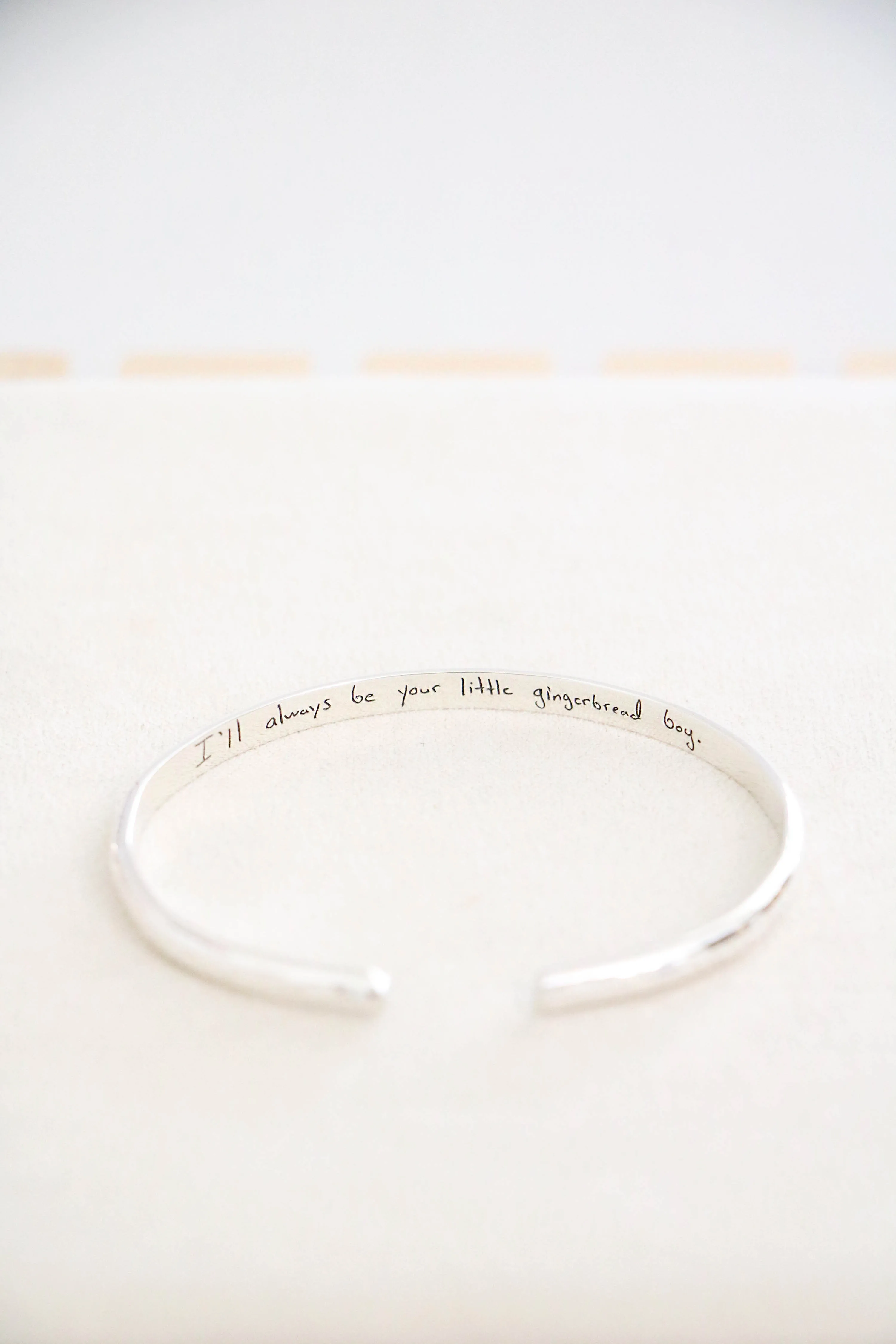 modern   bold cuff bracelet { silver }
