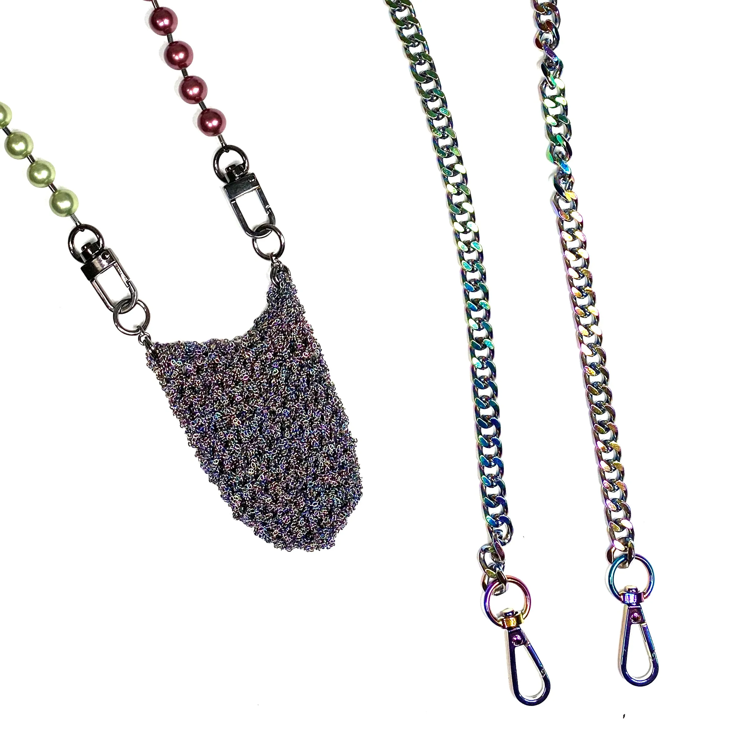 MPR x THE IMAGINARIUM: Iridescent Sequins & Swarovski Purselet