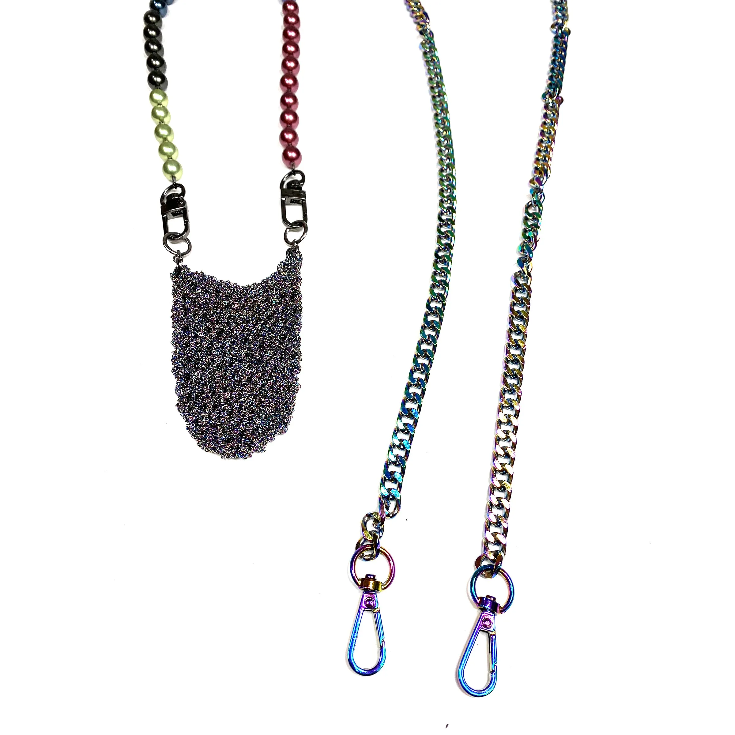 MPR x THE IMAGINARIUM: Iridescent Sequins & Swarovski Purselet