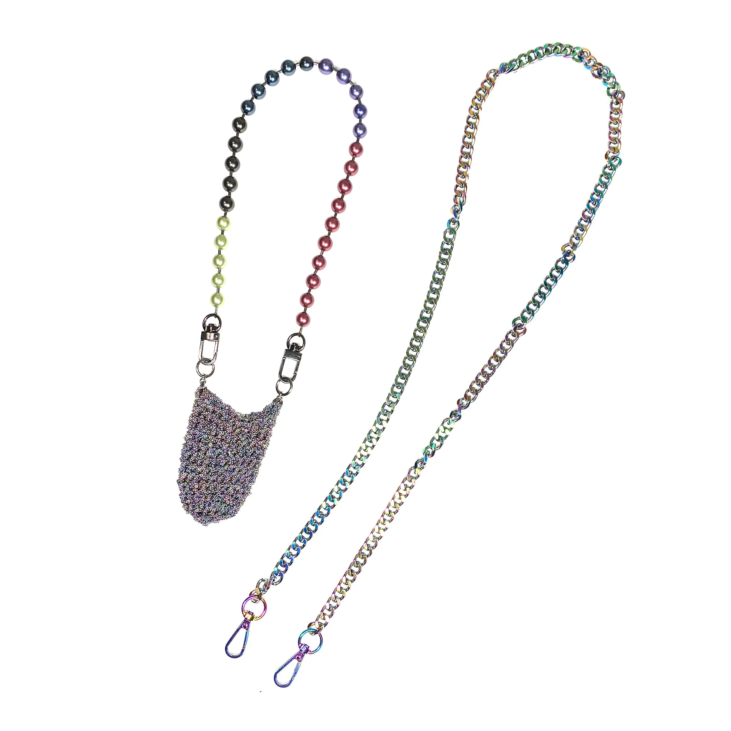 MPR x THE IMAGINARIUM: Iridescent Sequins & Swarovski Purselet