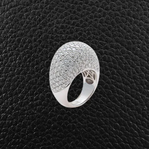 Multi-Diamond Dome Ring