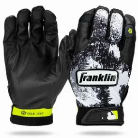 New Franklin Grow to Pro Tee Ball Batting Gloves Size Youth XS Black/White