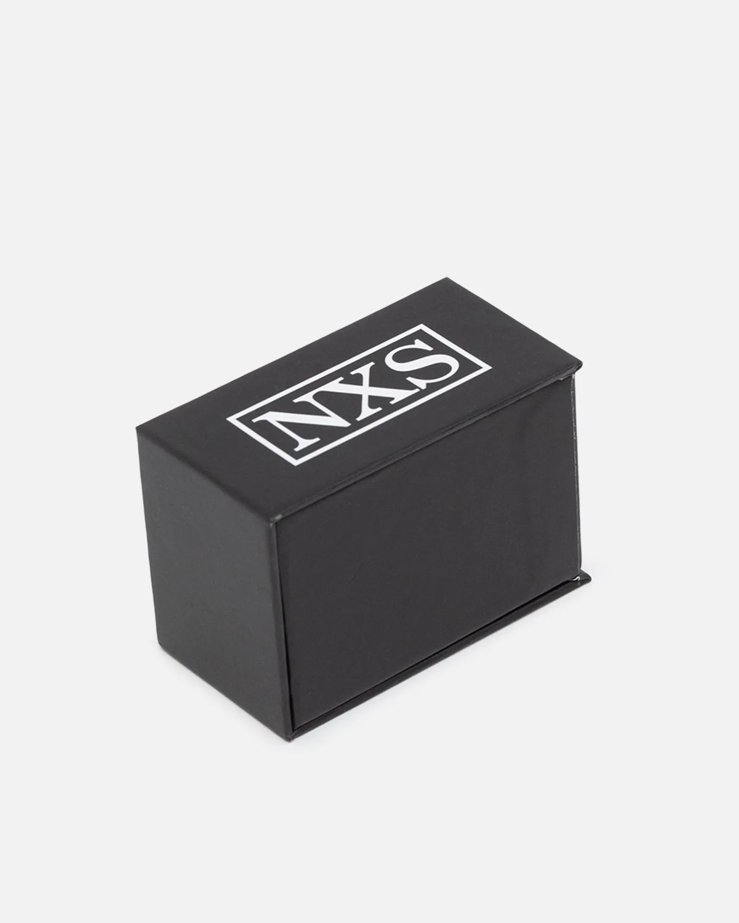 NXS Rose Signet Ring White Gold/Black