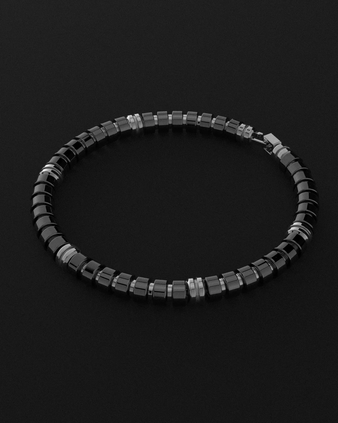 Onyx Bracelet 6mm | Premium Spacer by Seekers Men's Jewelry