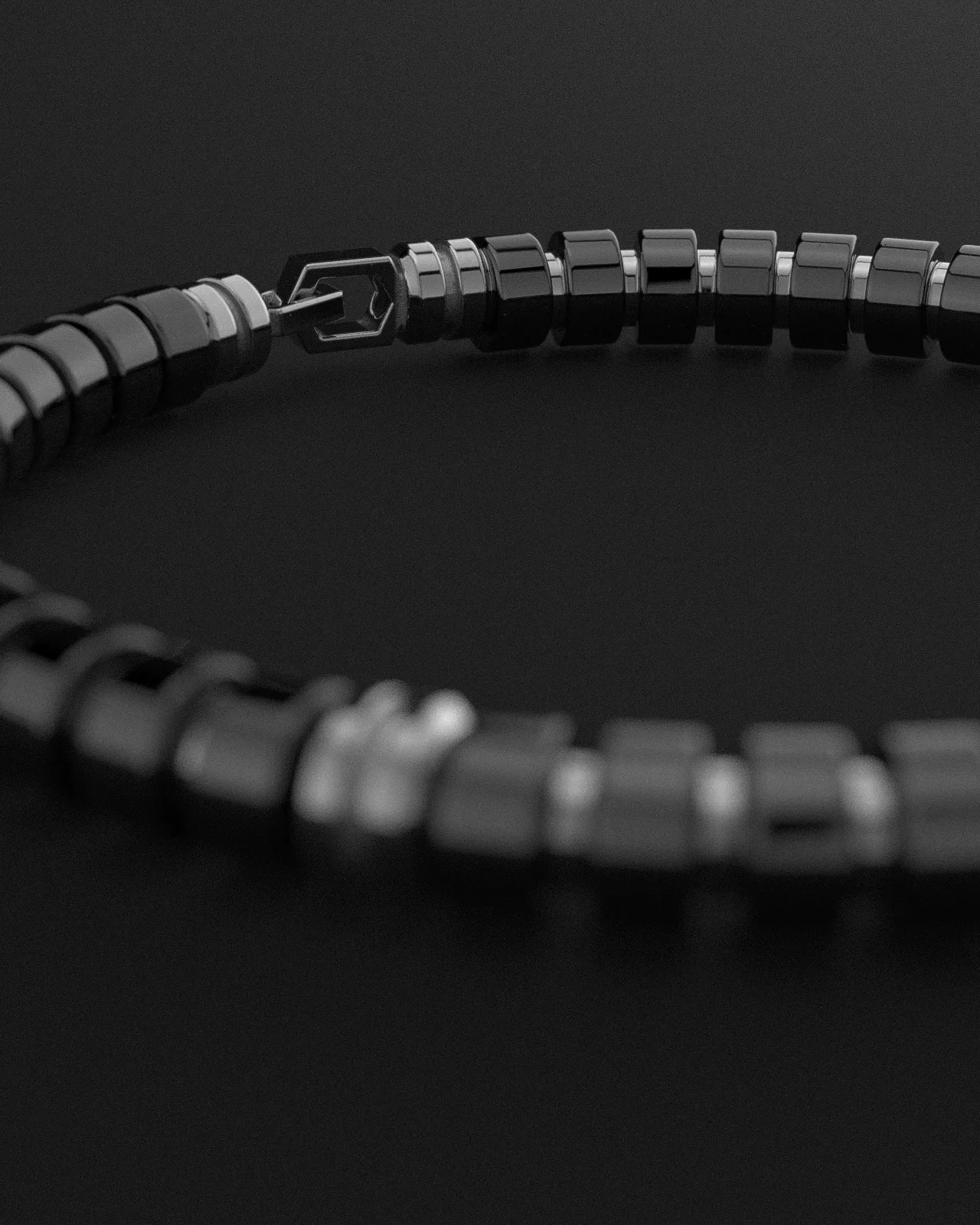 Onyx Bracelet 6mm | Premium Spacer by Seekers Men's Jewelry