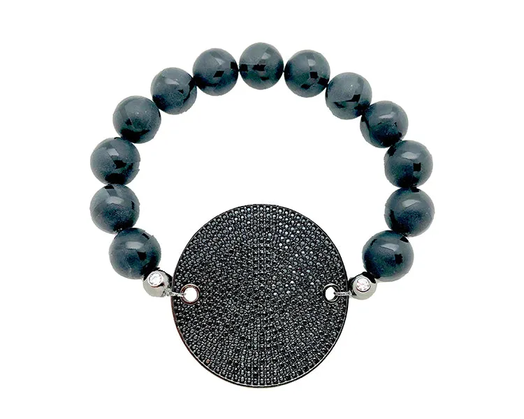 Onyx CZ Bling bracelets