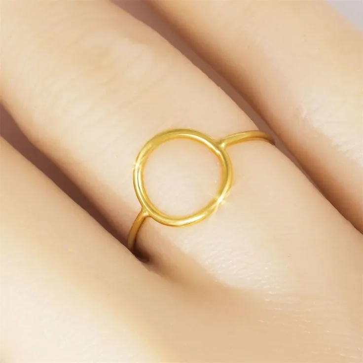 Open Circle Ring