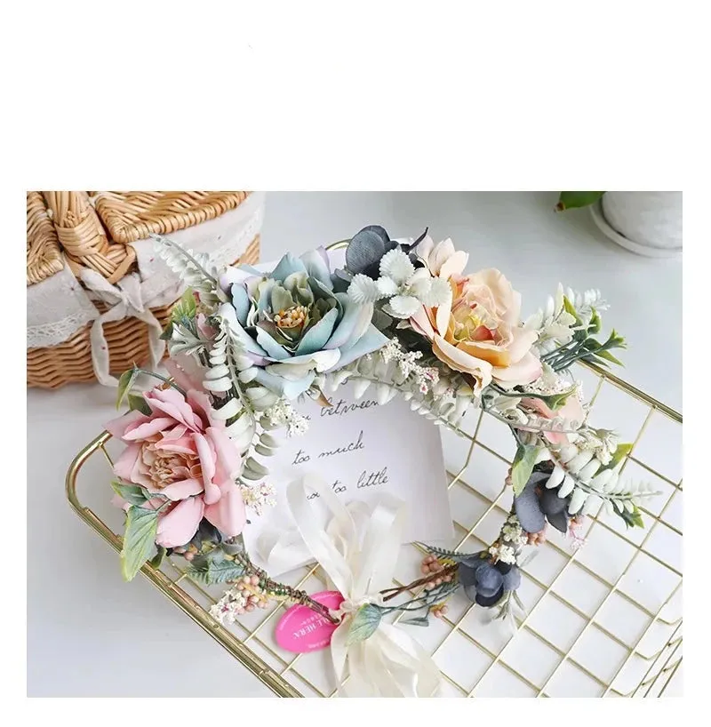 Patty's Flower Garland Headpiece