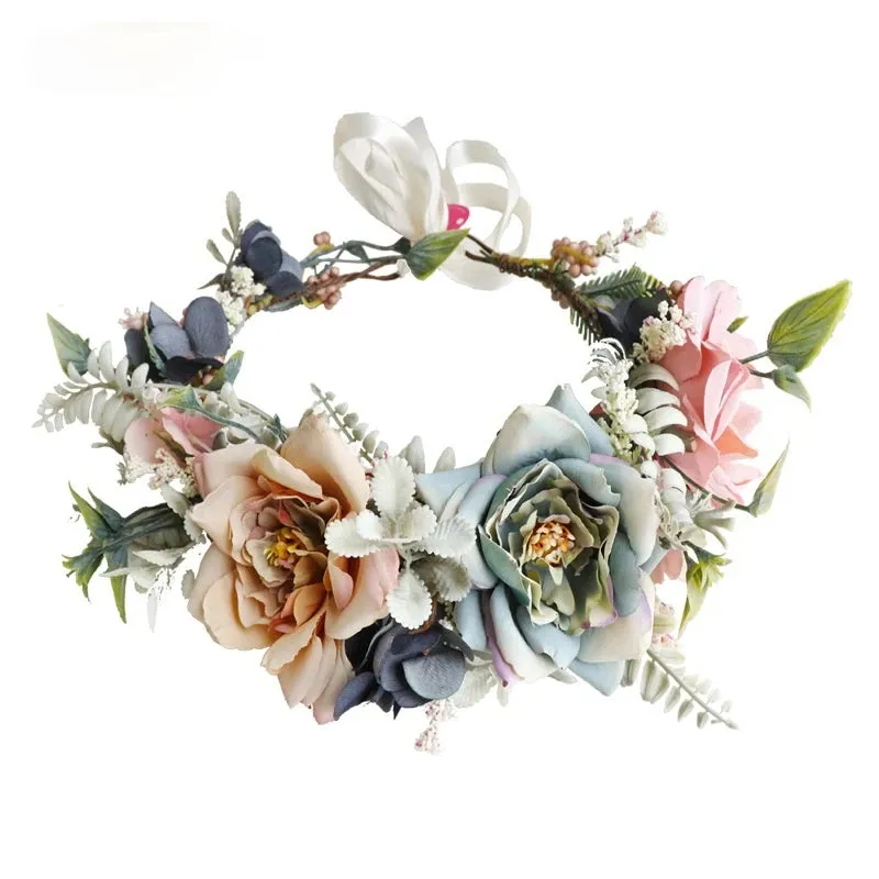 Patty's Flower Garland Headpiece