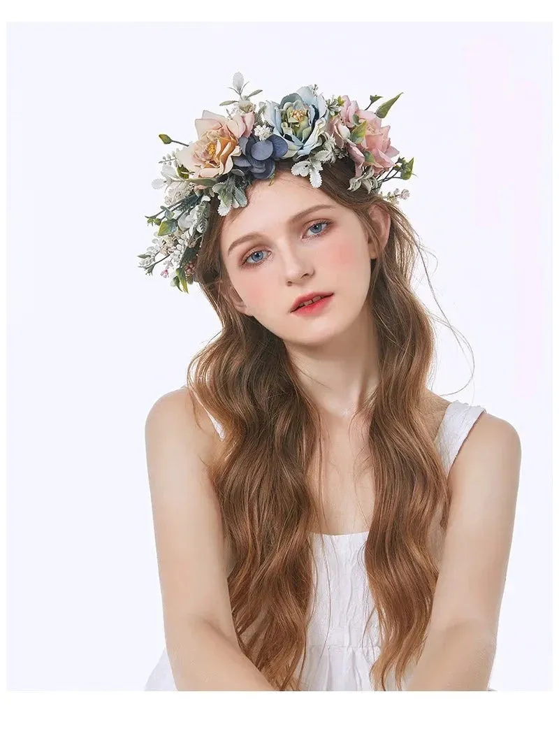 Patty's Flower Garland Headpiece