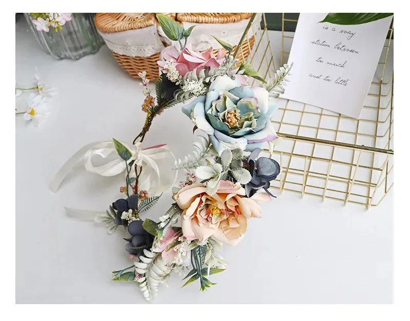 Patty's Flower Garland Headpiece