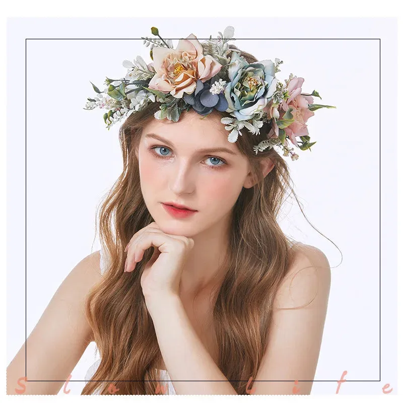 Patty's Flower Garland Headpiece