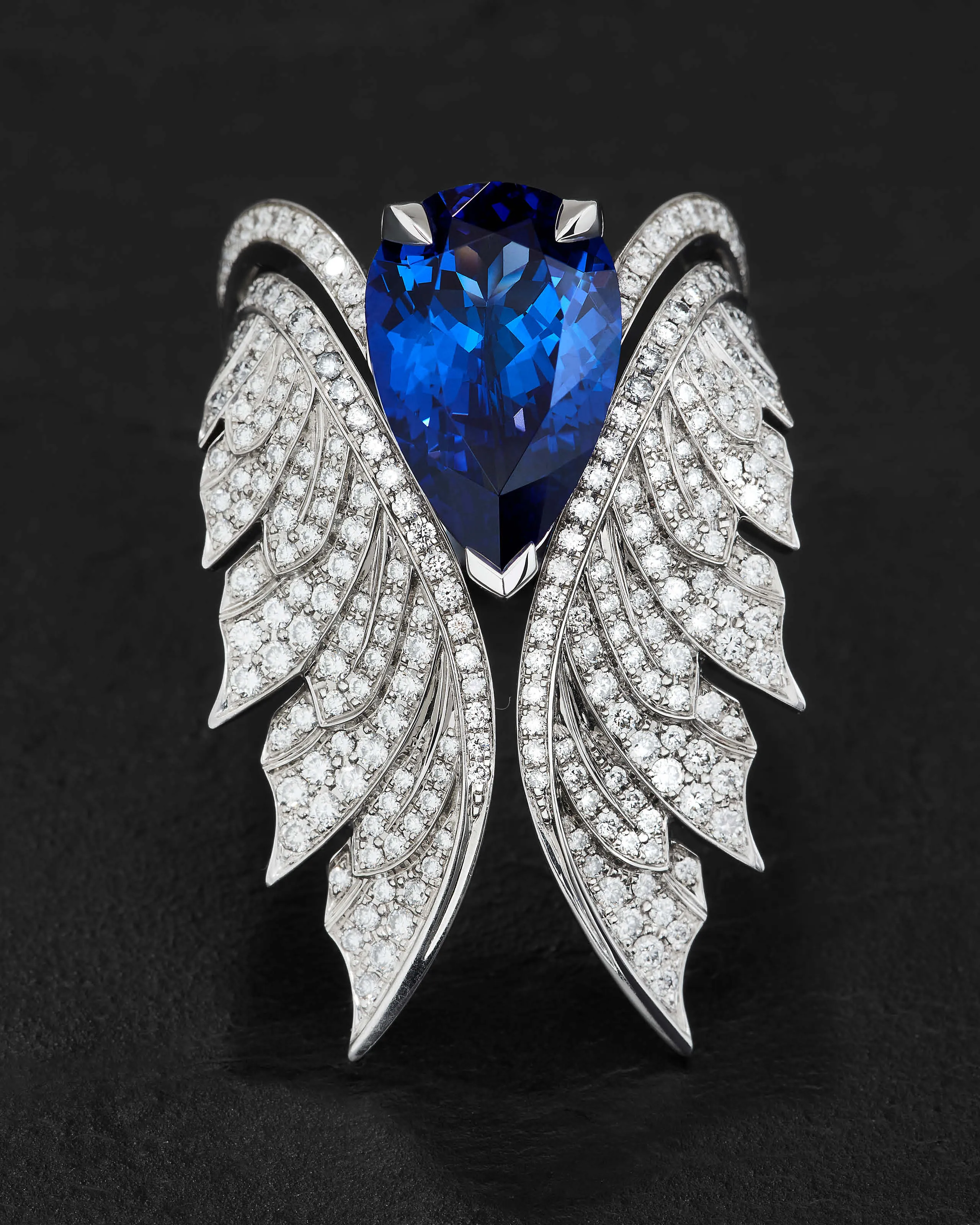Pear Inner Cocktail Ring
