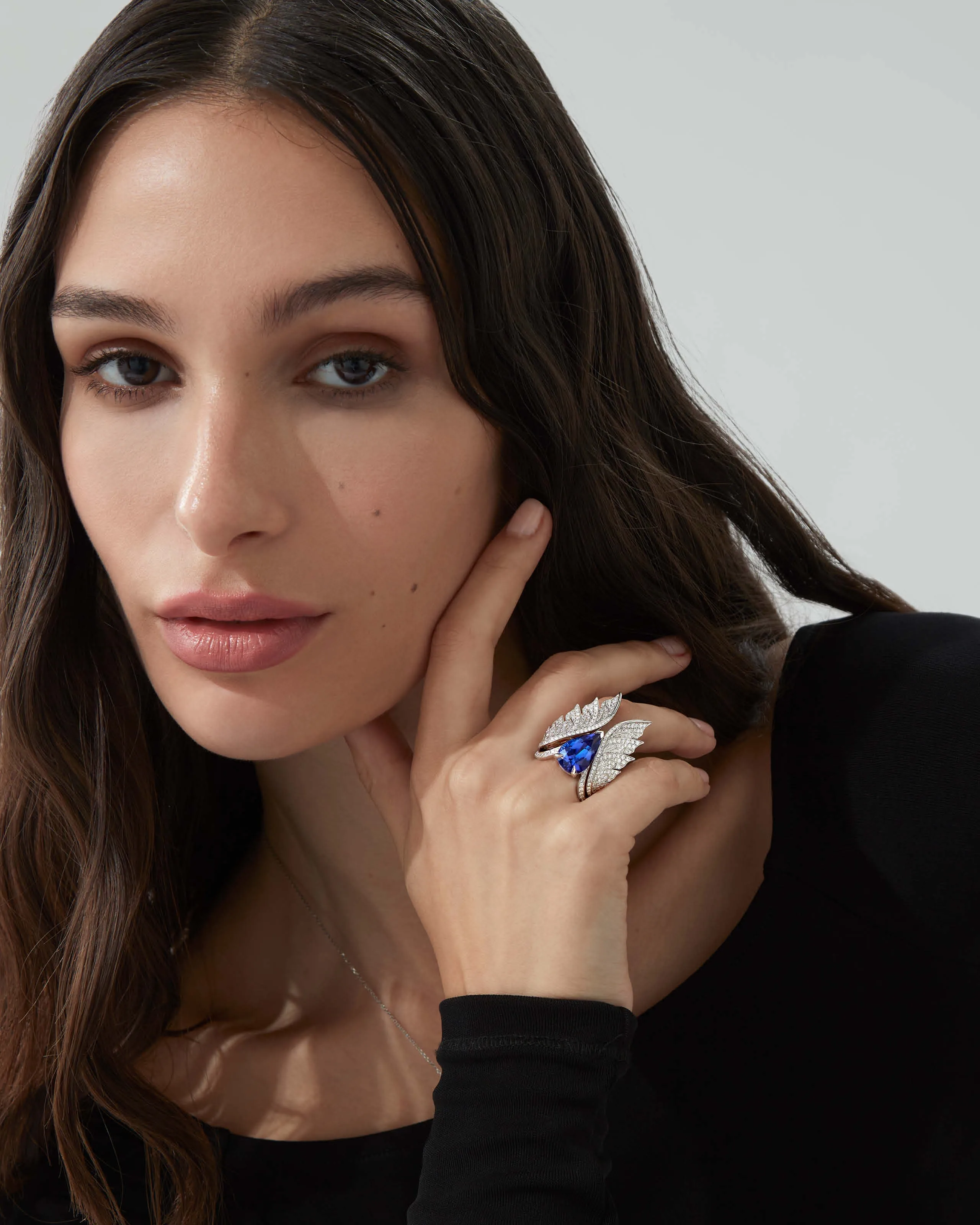 Pear Inner Cocktail Ring