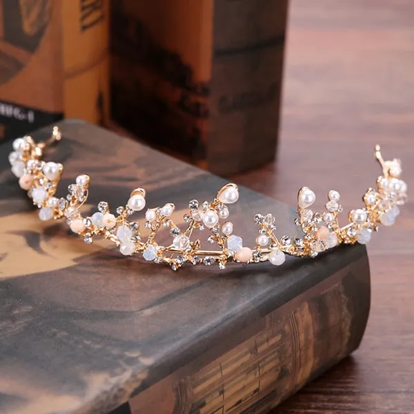Pretty In Pink Dainty Tiara