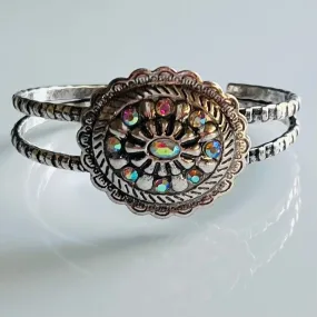 Rhinestone Cowgirl Cuff Bracelet