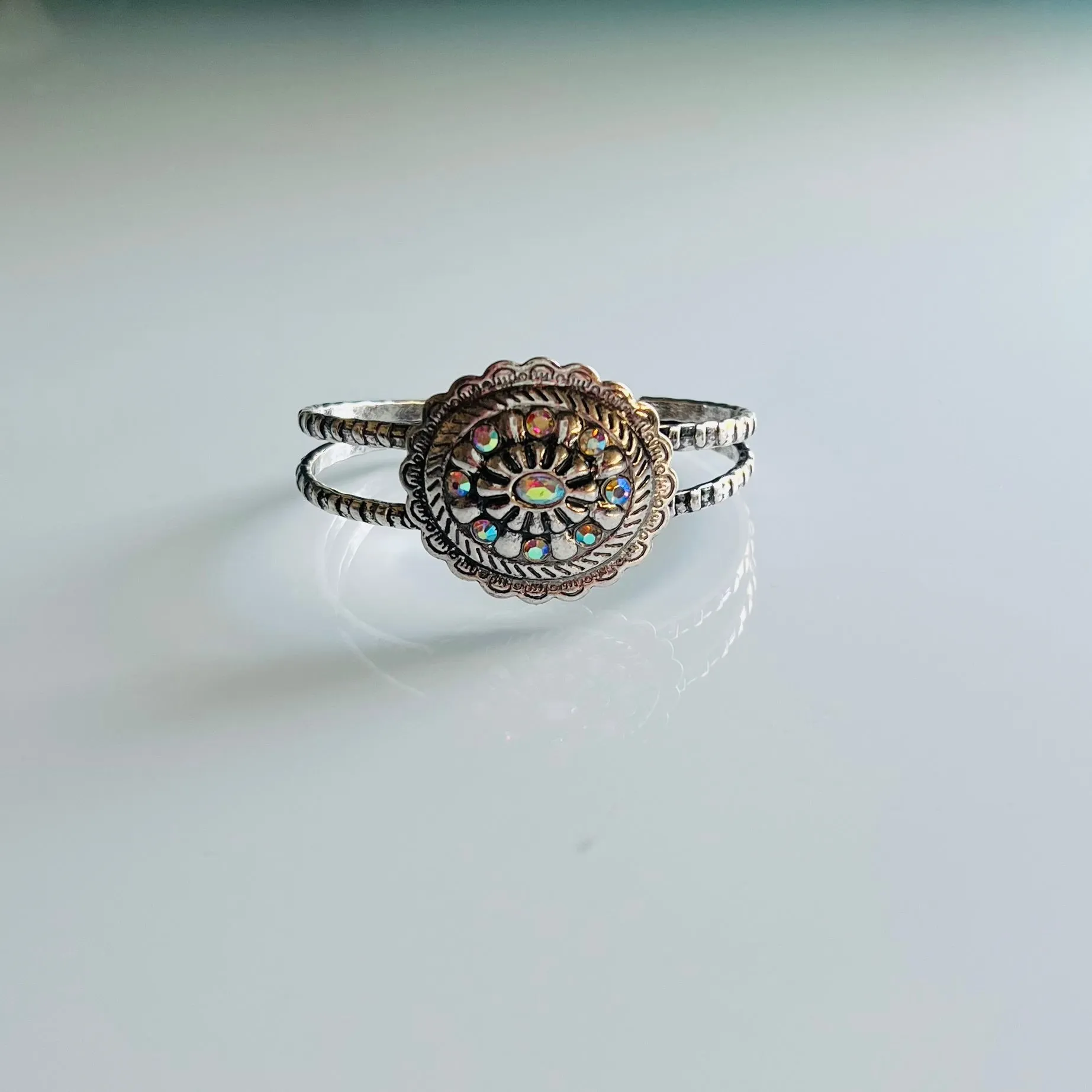 Rhinestone Cowgirl Cuff Bracelet