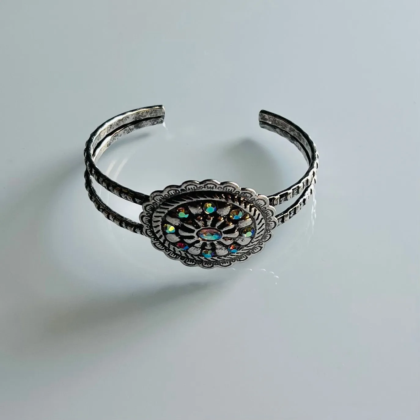 Rhinestone Cowgirl Cuff Bracelet