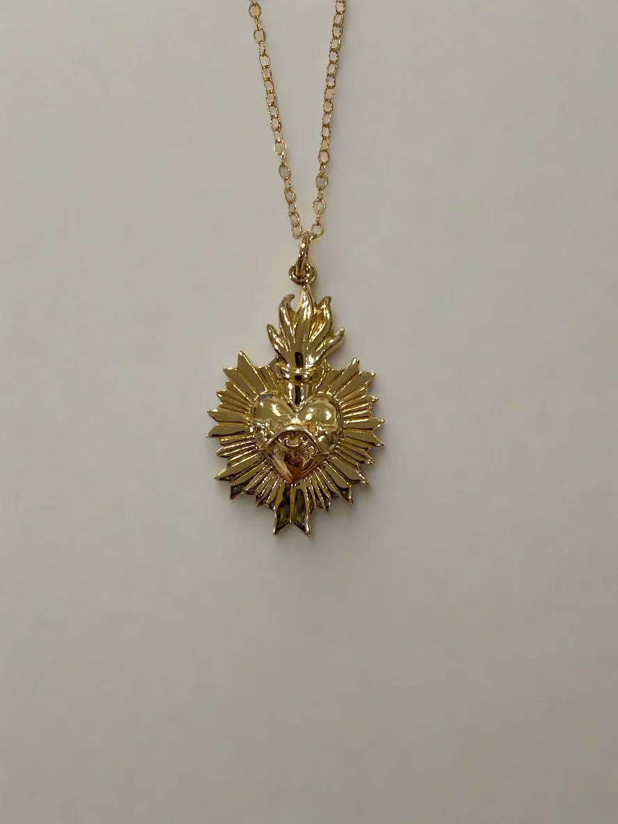 Sacred Heart of Jesus Necklace