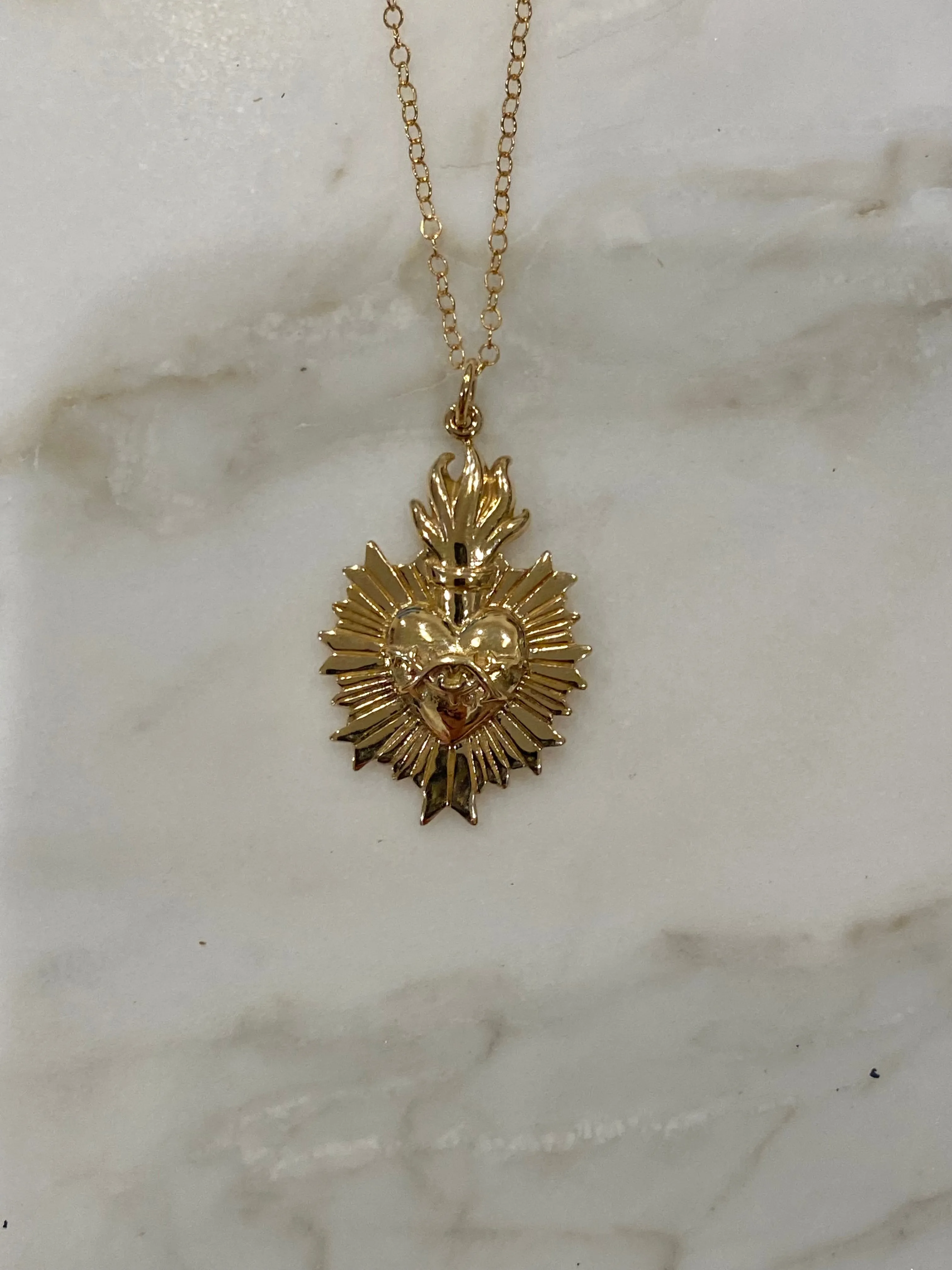 Sacred Heart of Jesus Necklace