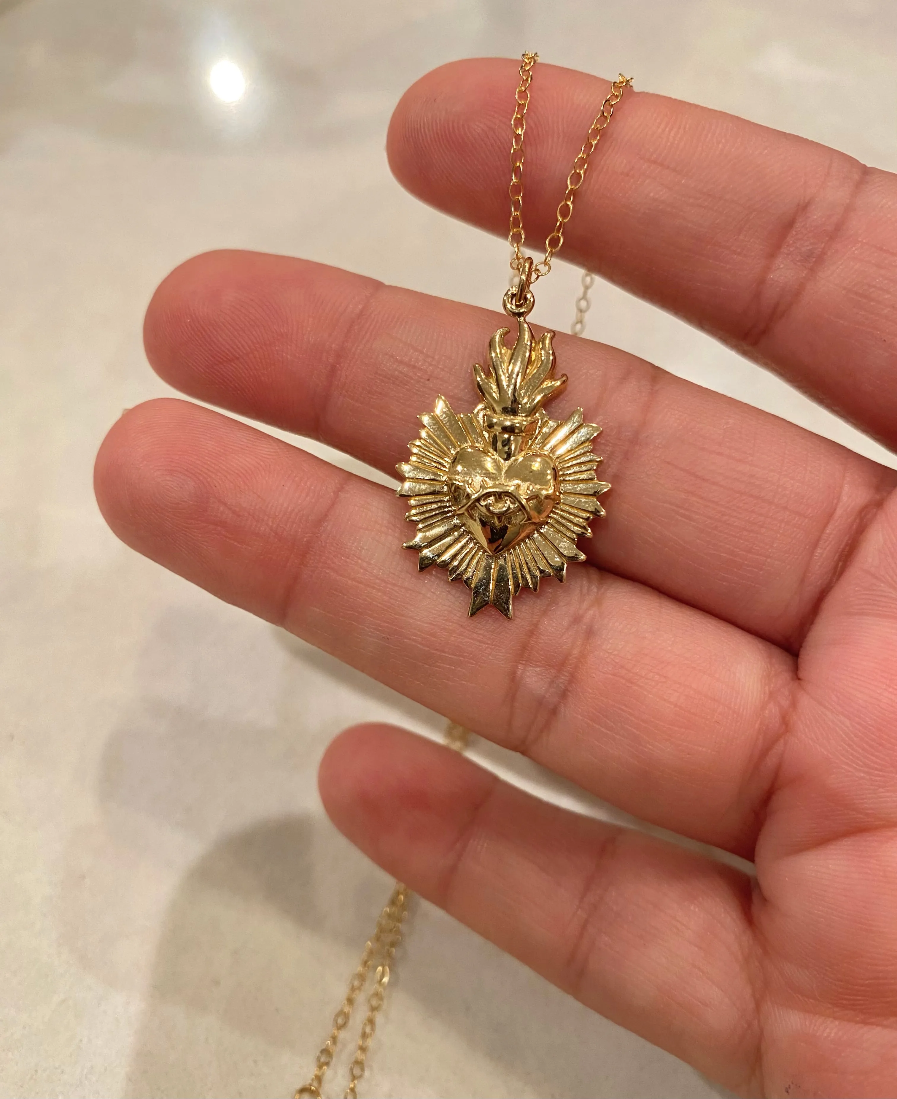 Sacred Heart of Jesus Necklace