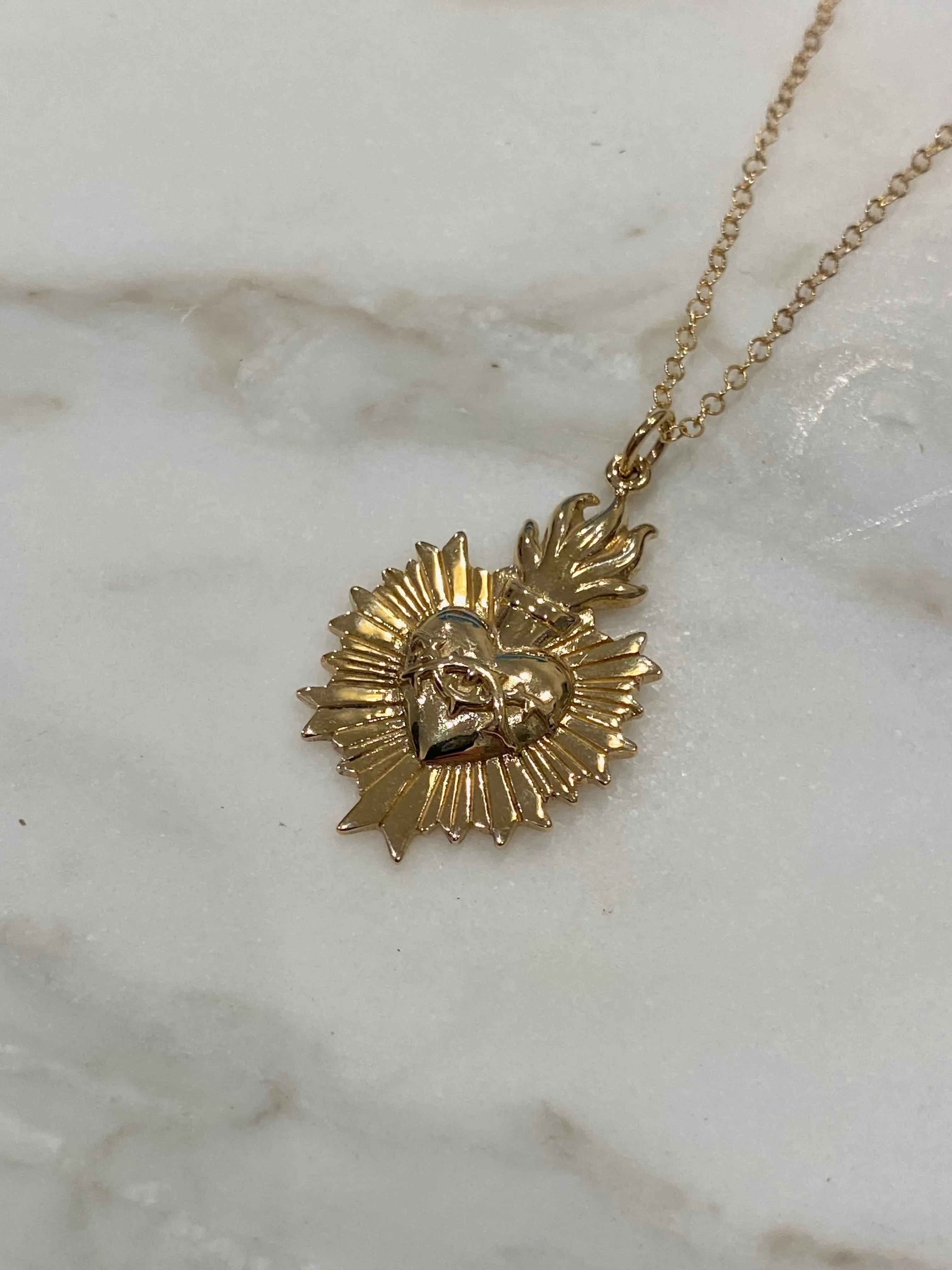 Sacred Heart of Jesus Necklace
