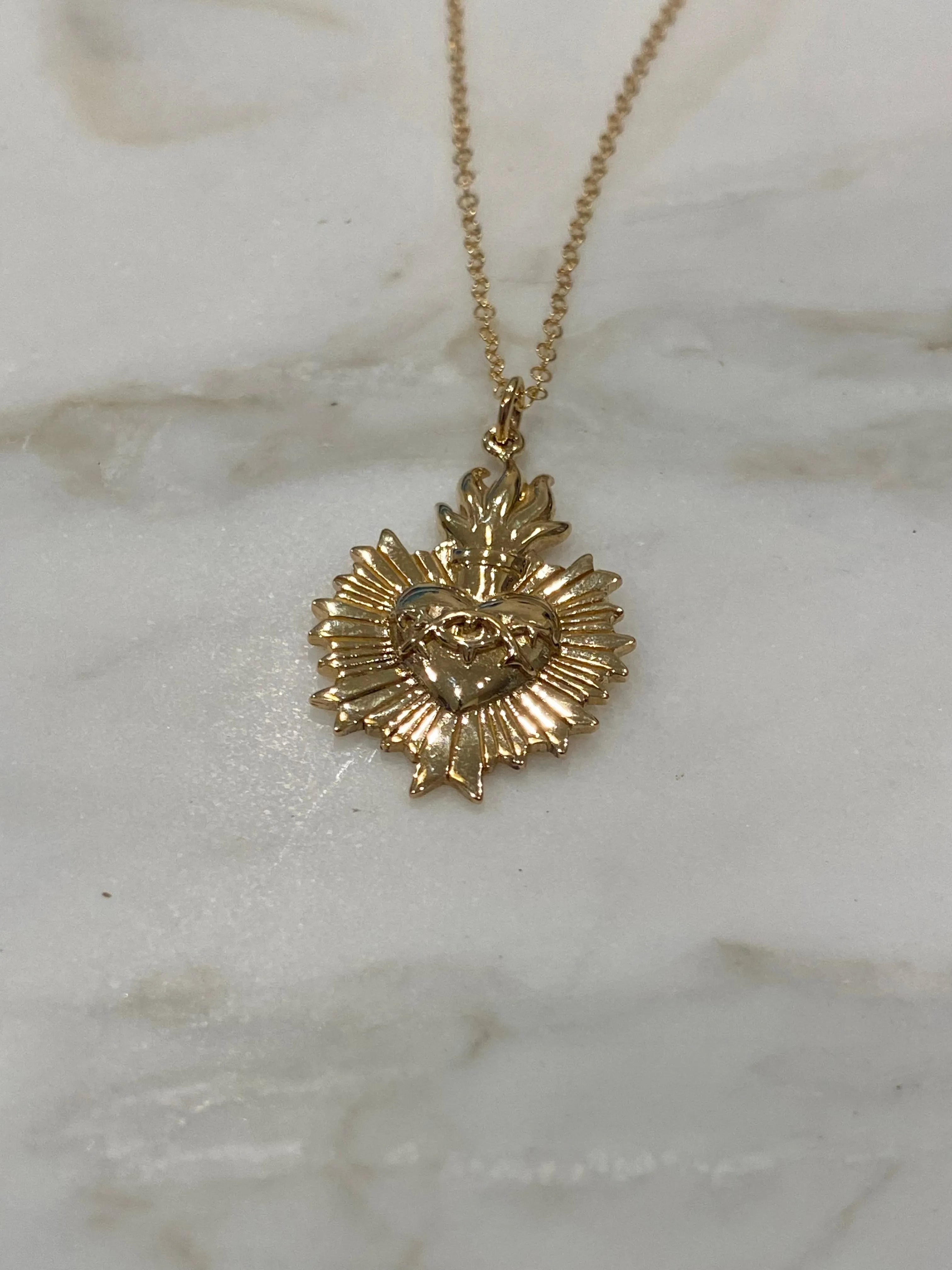 Sacred Heart of Jesus Necklace