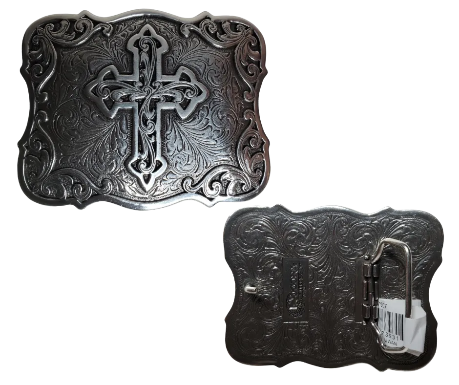 Santa Fe Cross Belt Buckle