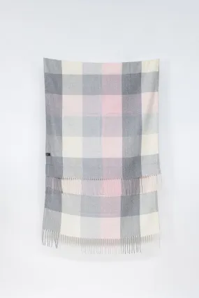 Scarf Piper Grey Light Pink