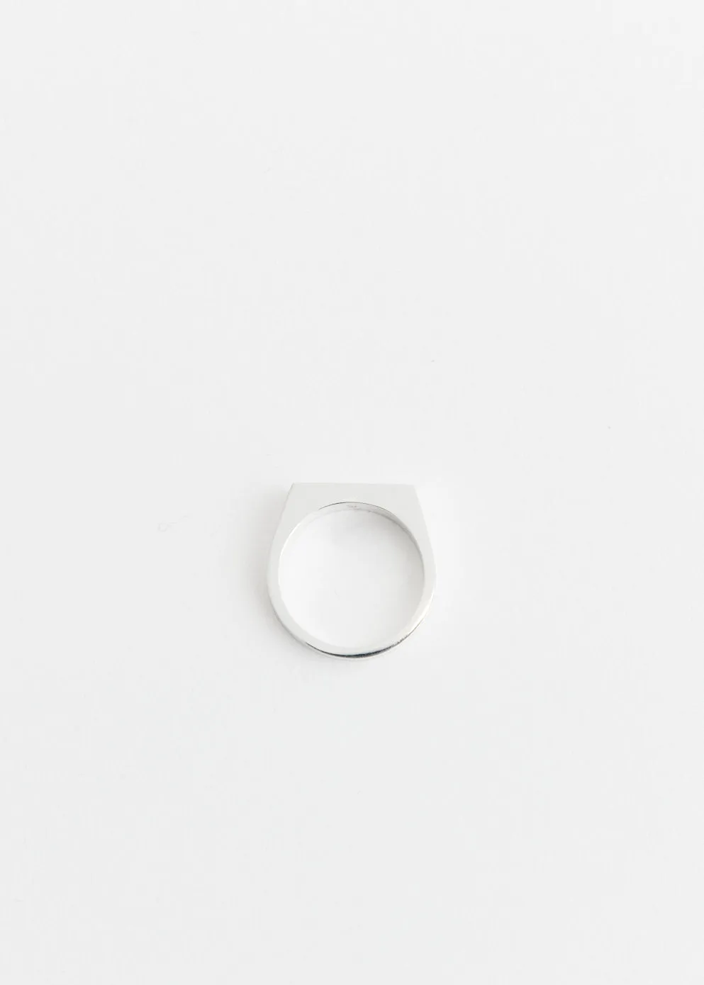 Signet Narrow Rectangle Ring
