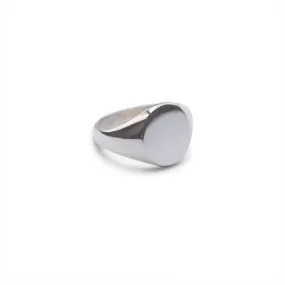 Silver Large Signet Ring