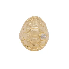 Snapping Turtle Ring | 9GMS .05CT