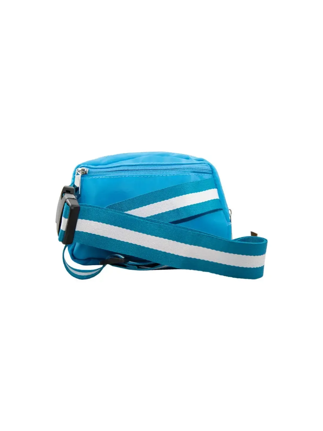 Solid Belt Bag & Striped Strap