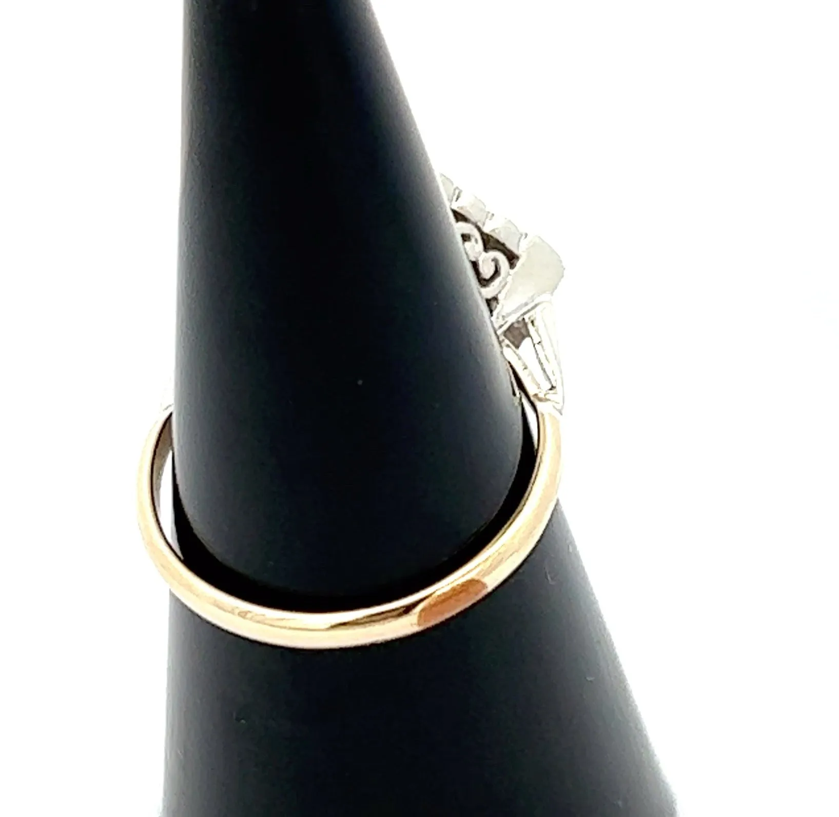 Spinel 9ct Yellow and White Gold Cocktail Ring