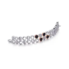 Sterling Silver Onyx Bracelet - 52/00287