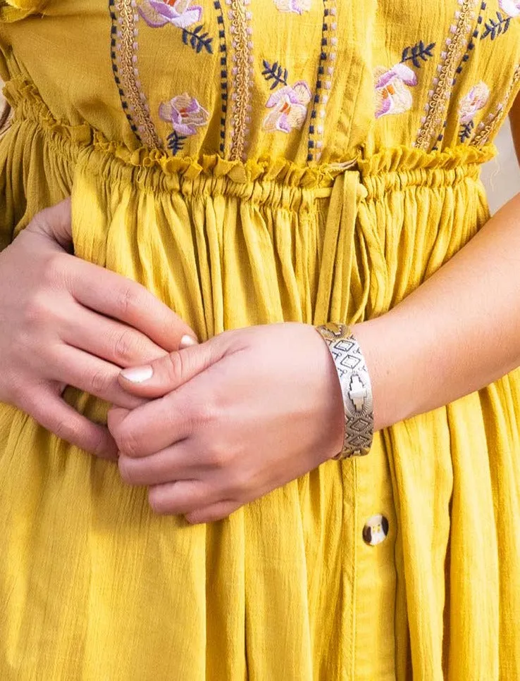 Storm Cloud Cuff Bracelet