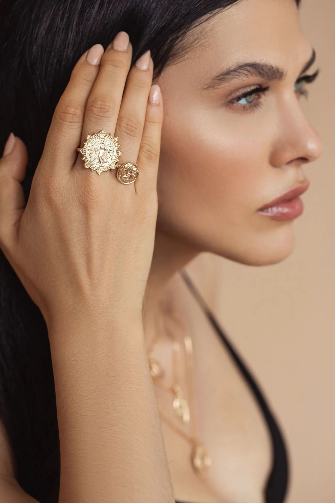 The Angel, Baby Ring - Gold