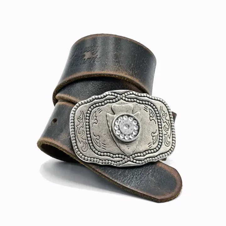 The Bling "Arrowhead" Belt Buckle