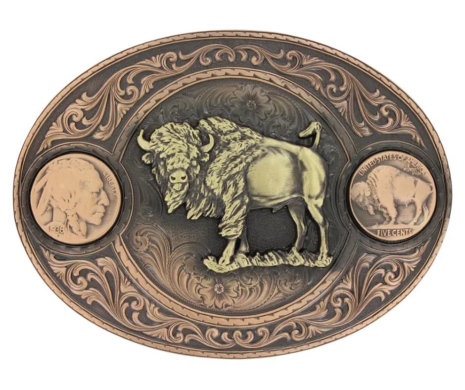 The "1913 Buffalo Nickel" Belt Buckle