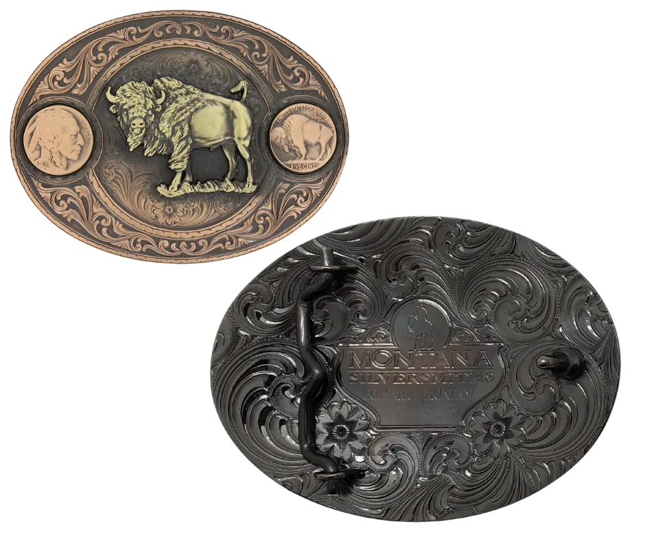 The "1913 Buffalo Nickel" Belt Buckle