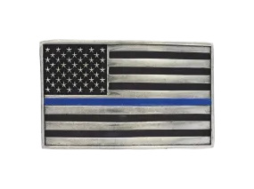 Thin Blue Line Buckle