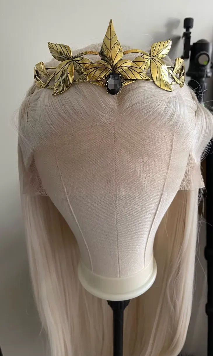 Tsarina Panra's Baroque Bronze Black Crystal Tiara Crown Princess Queen Diadem