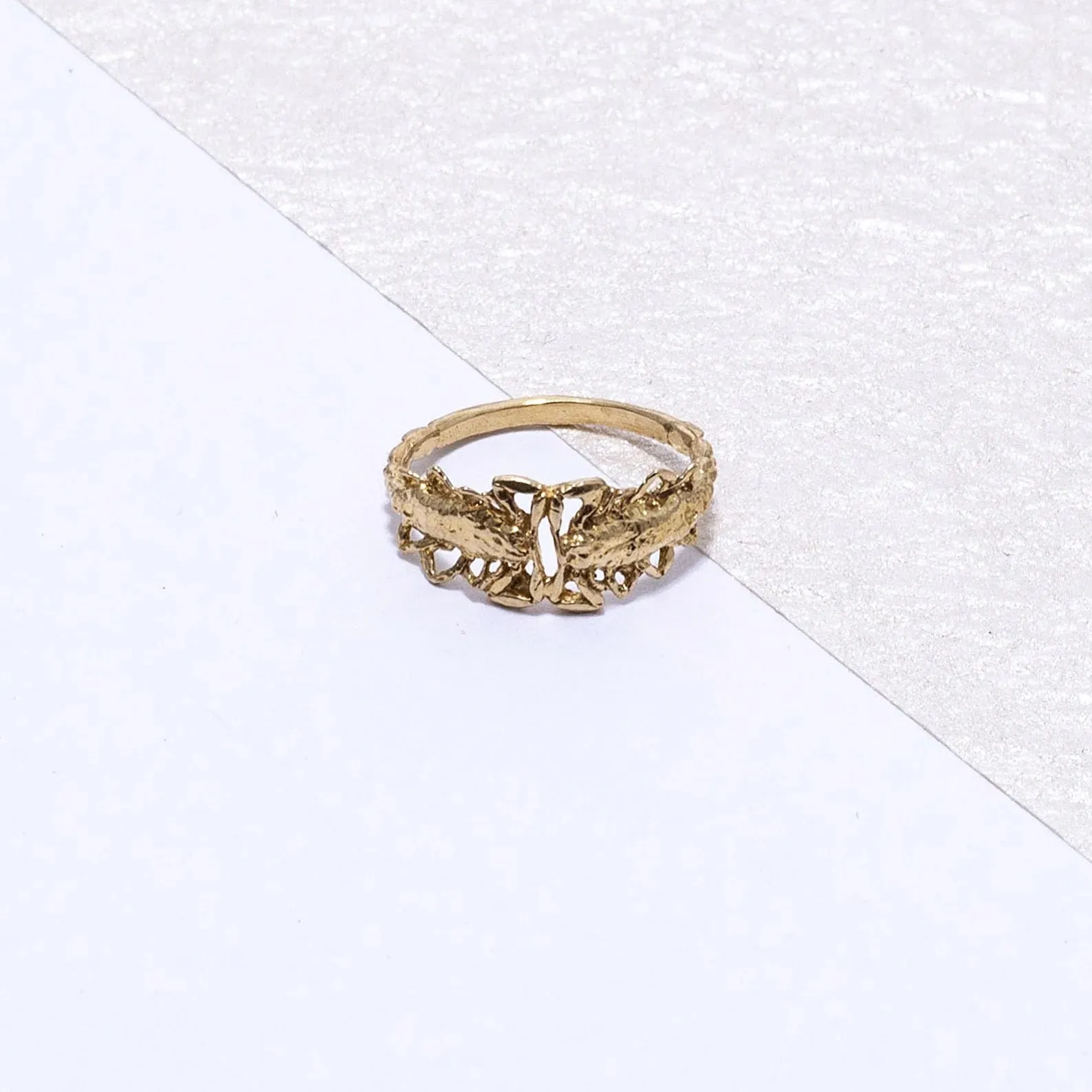 Two Scorpions Ring