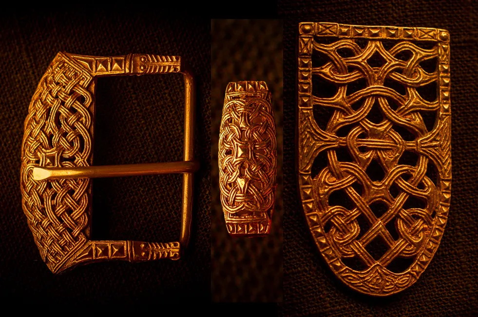 Viking Gokstad Belt Set (1.5") - VB345