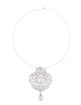 VINTAGE COLLAR STATEMENT NECKLACE & PIN