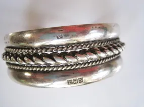 Vintage Silver Bedouin Cuff Bracelet  1948 - 1949
