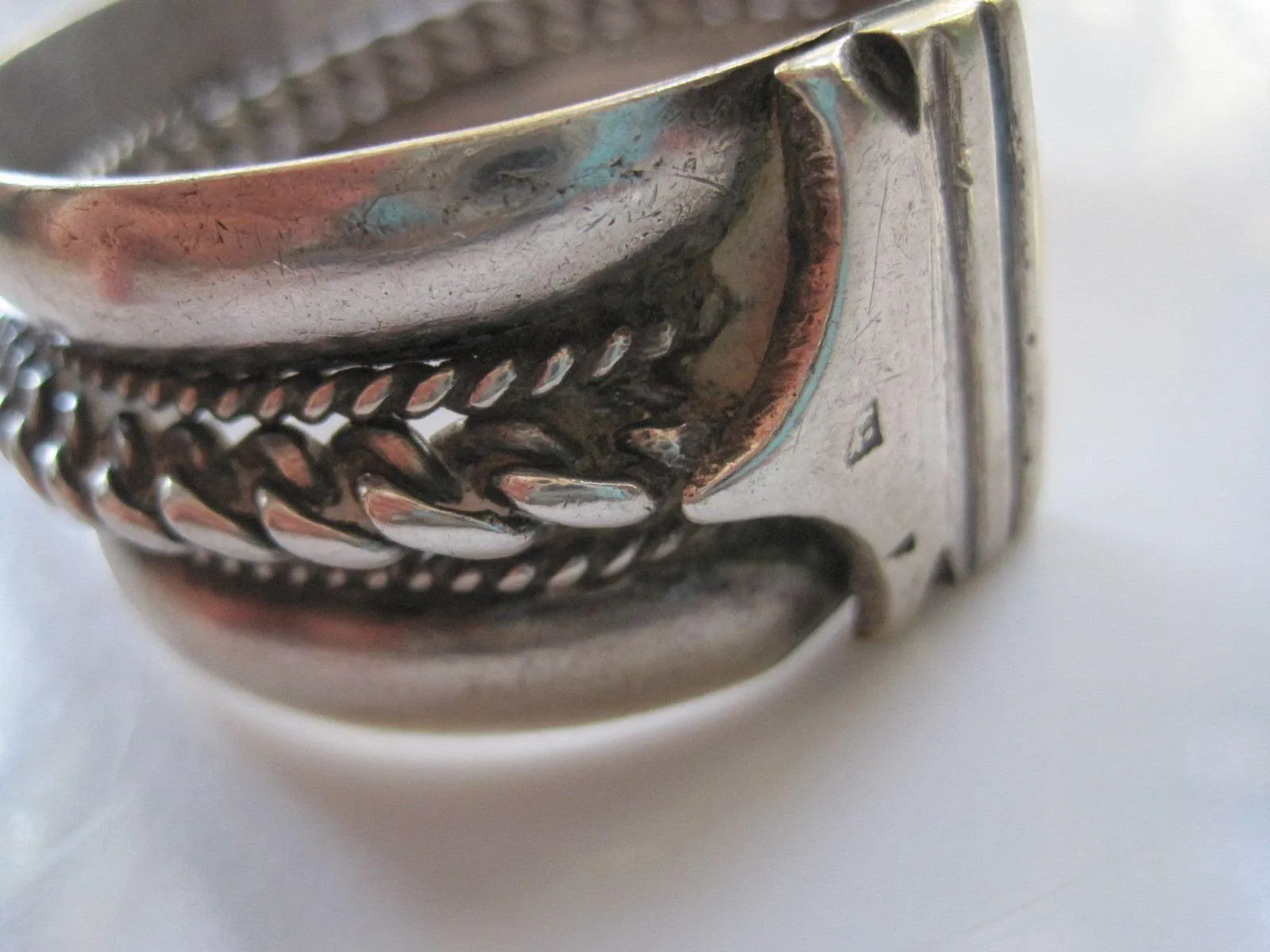 Vintage Silver Bedouin Cuff Bracelet  1948 - 1949