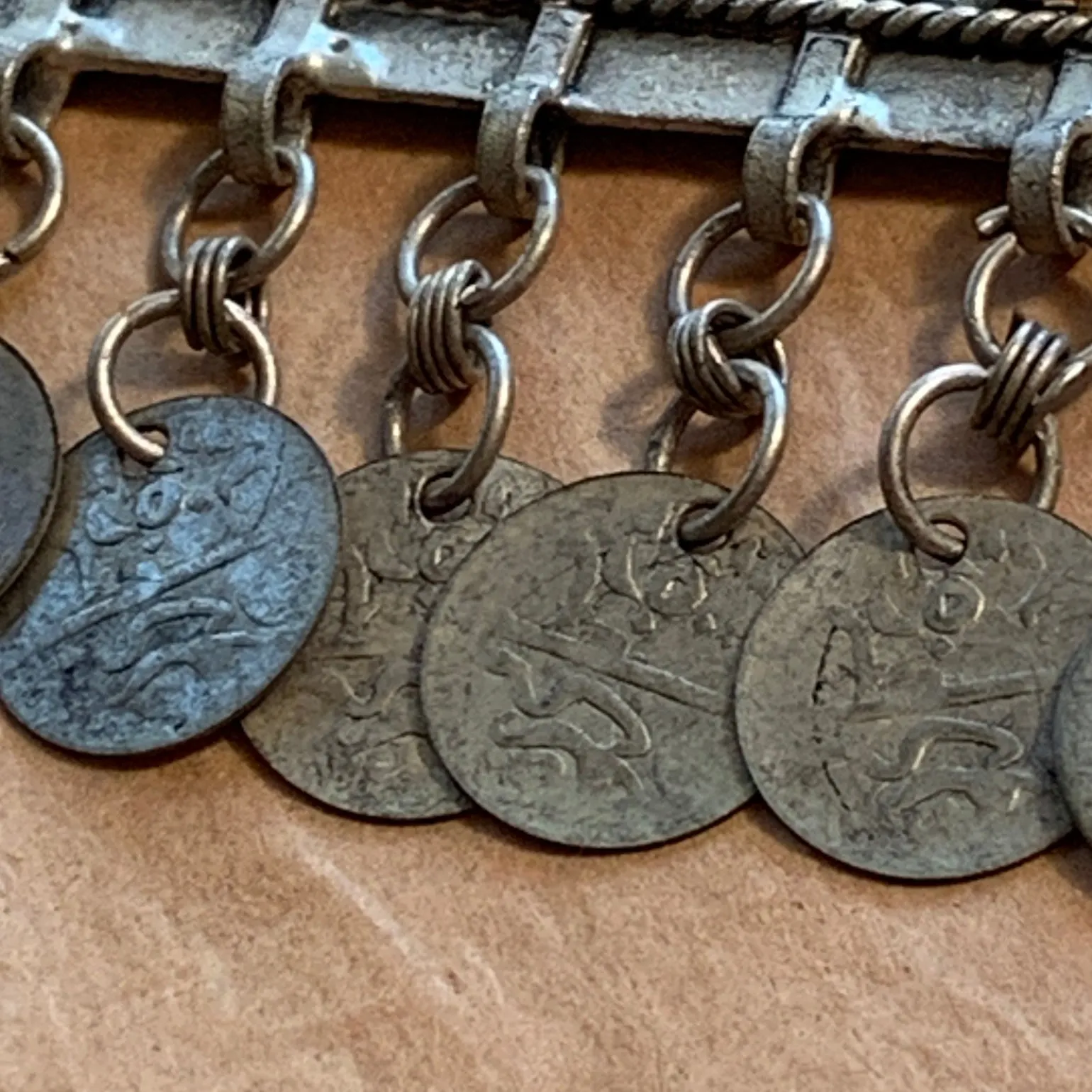 Vintage Silver Pendant, Afghanistan