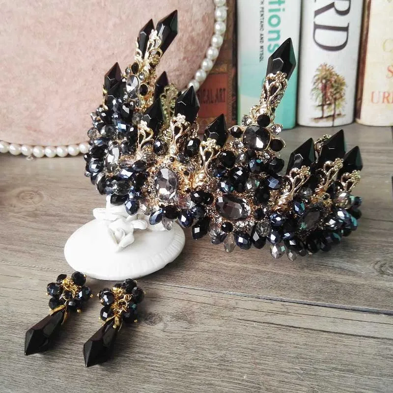 Wicked Black Voodoo Diadem